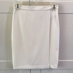 NWT White panel skirt